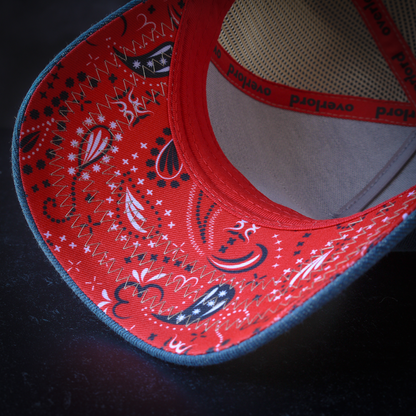 Peanuts: Cowboy Snoopy Denim Trucker Hat