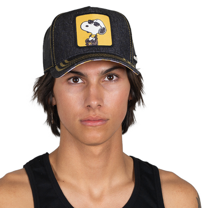 Peanuts: Biker Snoopy Trucker Hat