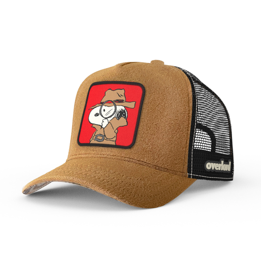 Secret Agent Snoopy Trucker Cap