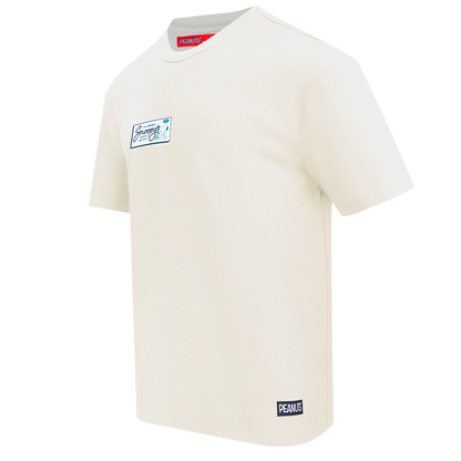 Peanuts Freeze Max Snoopy's Bakery and Cafe T-Shirt - Cream