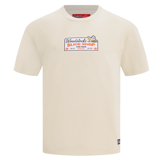 FreezeMax Peanuts Woodstock Slice Shop T-Shirt - Cream
