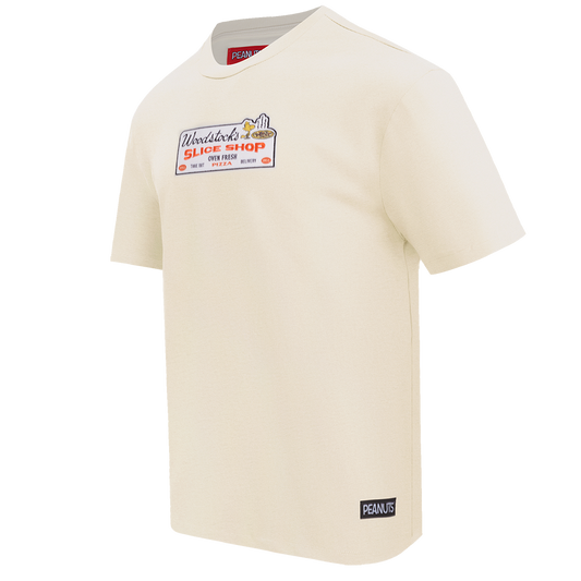 FreezeMax Peanuts Woodstock Slice Shop T-Shirt - Cream