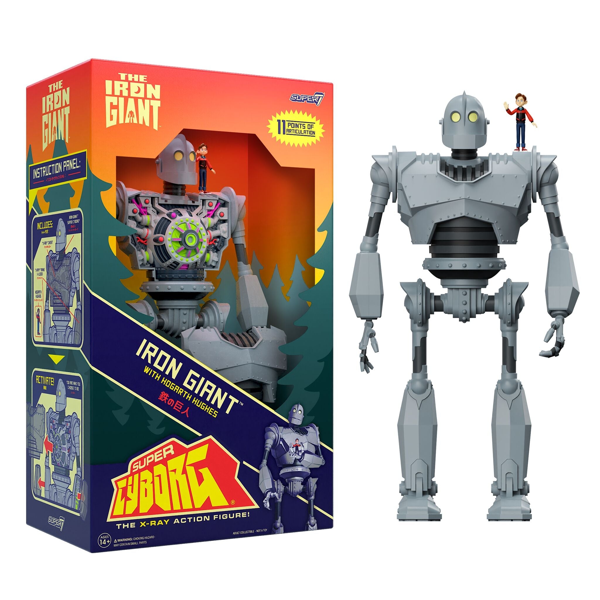 THE IRON GIANT SUPER CYBORG - THE IRON GIANT (FULL COLOR)
