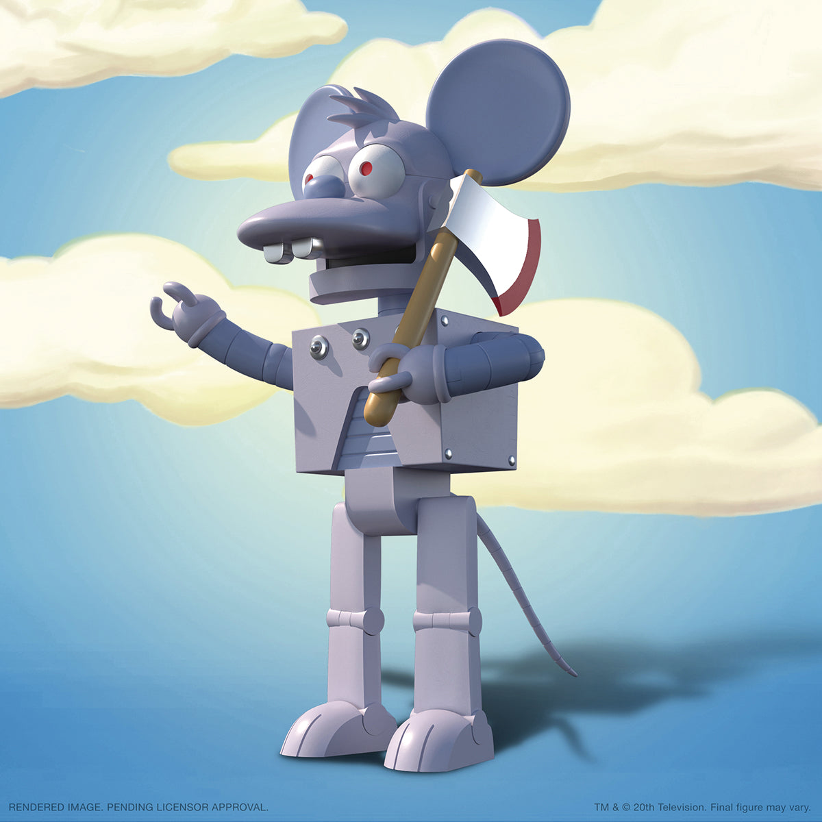 SIMPSONS ULTIMATES ROBOT ITCHY AF