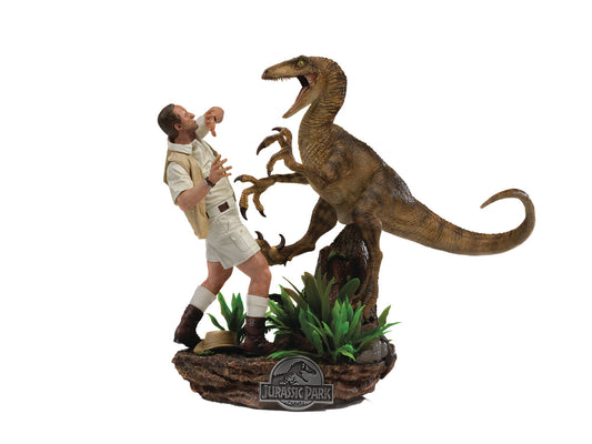 JURASSIC PARK CLEVER GIRL DLX ART SCALE 1/10 STATUE