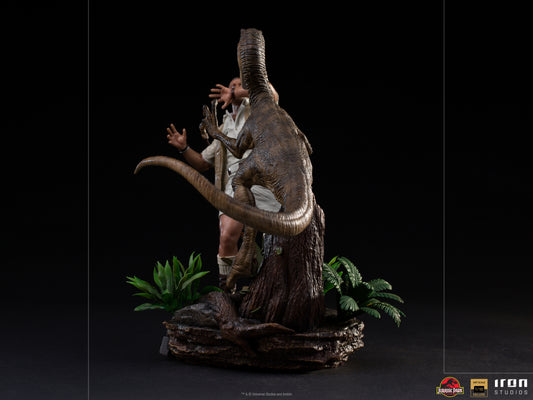 JURASSIC PARK CLEVER GIRL DLX ART SCALE 1/10 STATUE