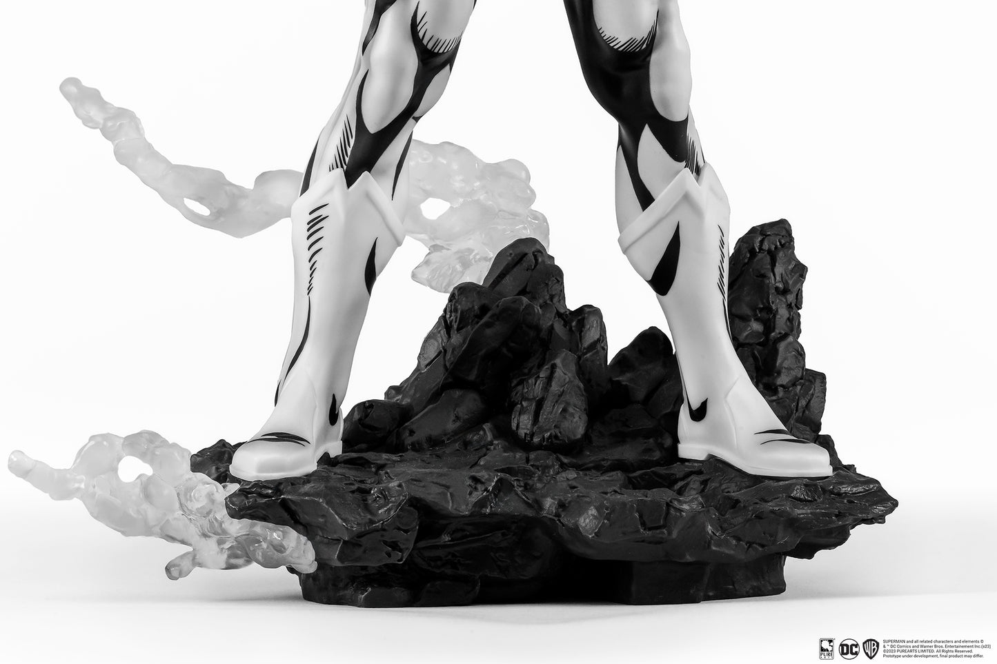 SDCC 2024 DC HEROES SUPERMAN B&W PX PVC 1/8 STATUE