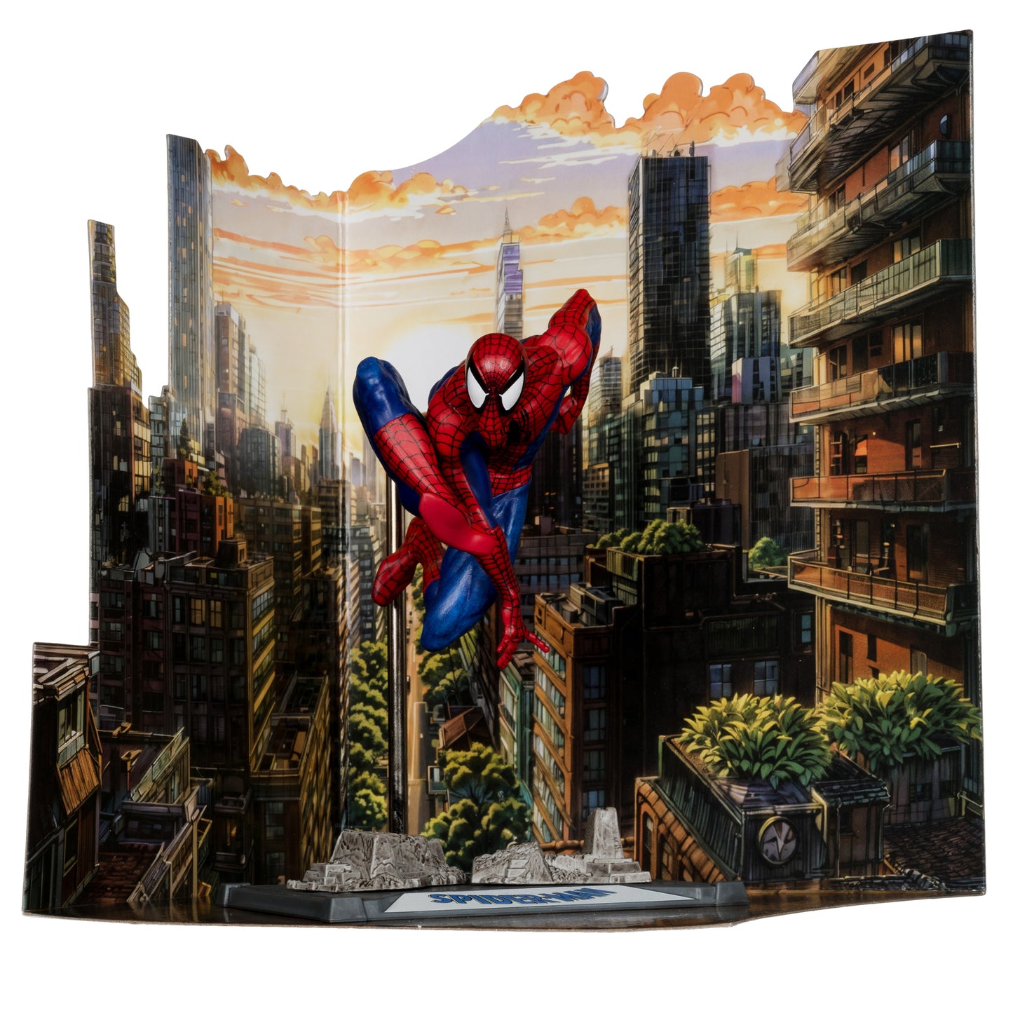 MCFARLANE MARVEL WV1 SPIDER-MAN #6 1/10 SCALE FIG