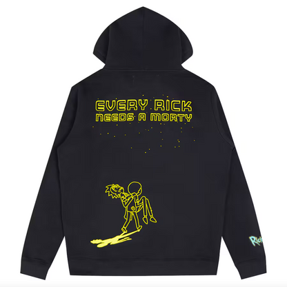 Freeze Max Rick And Morty  Hoodie - Black