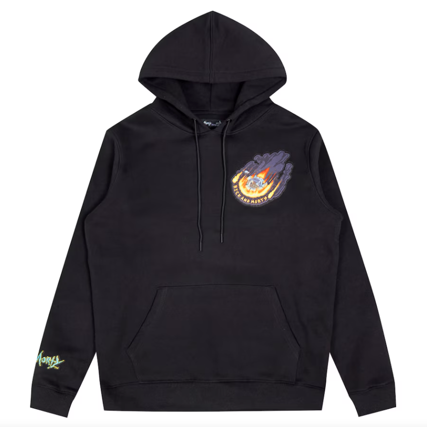 Freeze Max Rick And Morty  Hoodie - Black