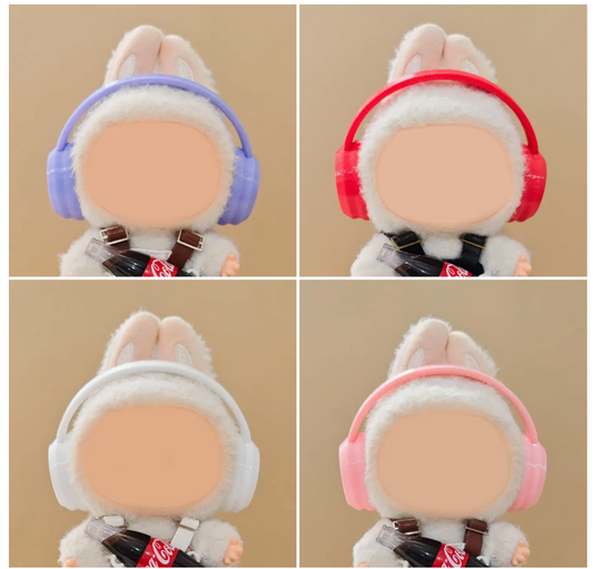 Mini Headphone For Labubu Doll Accessories