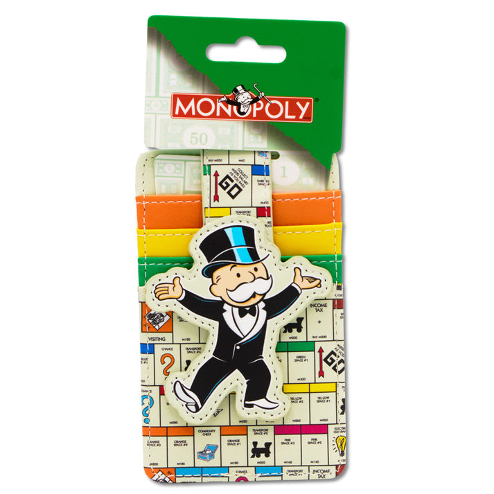 Character Wallet ID Card Holder - Mr. Monopoly Tap Pose