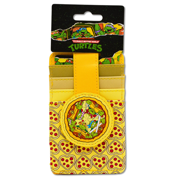 Character Wallet ID Card Holder - Teenage Mutant Ninja Turtle Pizza Pose