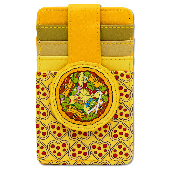 Character Wallet ID Card Holder - Teenage Mutant Ninja Turtle Pizza Pose