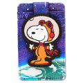 Character Wallet ID Card Holder - Peanuts Astronaut Snoopy Pose Blues