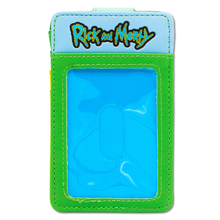 Character Wallet ID Card Holder - Rick and Morty Portal Gun Pose