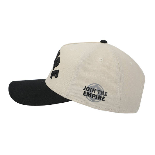 Star Wars Empire Men's White & Black A-Frame Snapback Hat