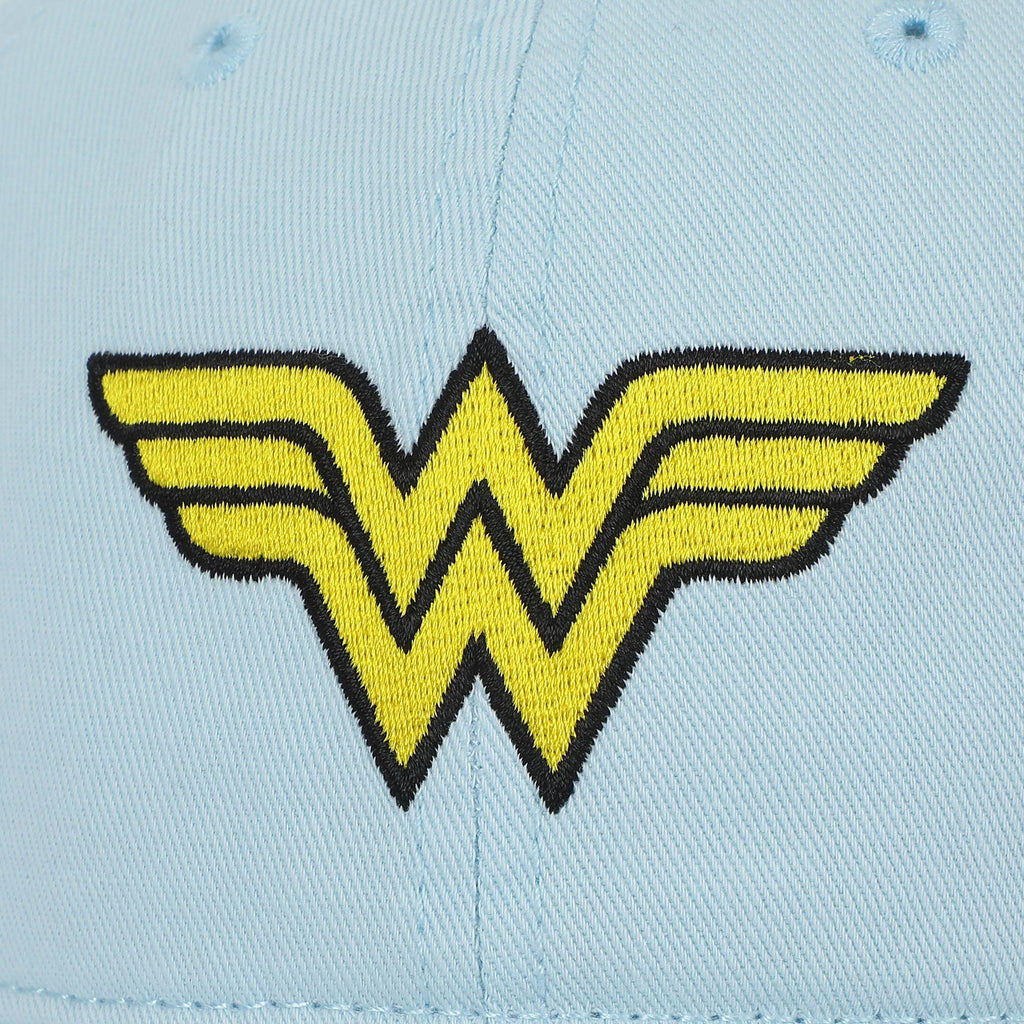 Wonder Woman Logo Light Blue Dad Hat