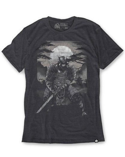 Men's Graphic Tee - Screenprinted T-Shirt (Dark Samurai)