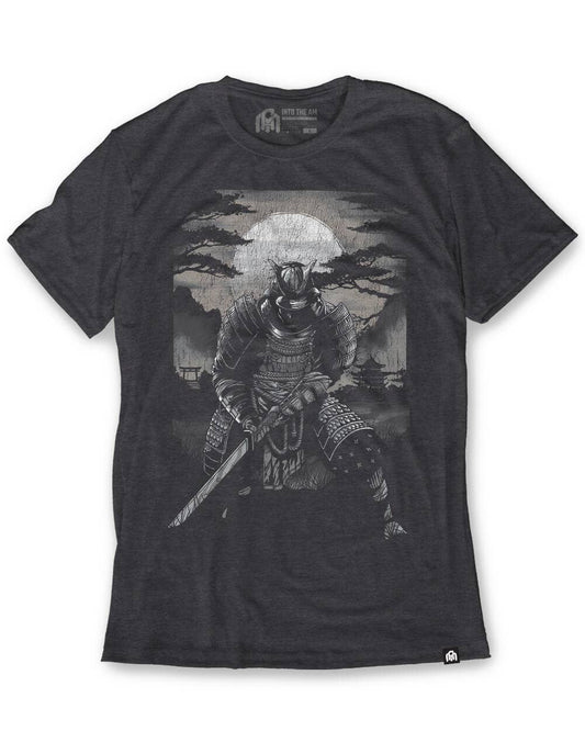 Men's Graphic Tee - Screenprinted T-Shirt (Dark Samurai)