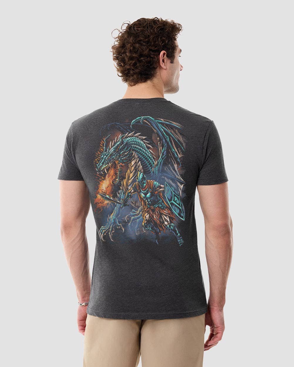 Men's Graphic Tee - Screenprinted T-Shirt (Inferno Blade)
