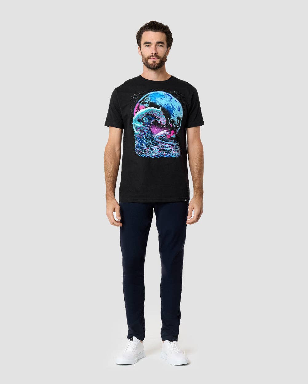 Men's Graphic Tee - Glow T-Shirt (Tidal Surge)
