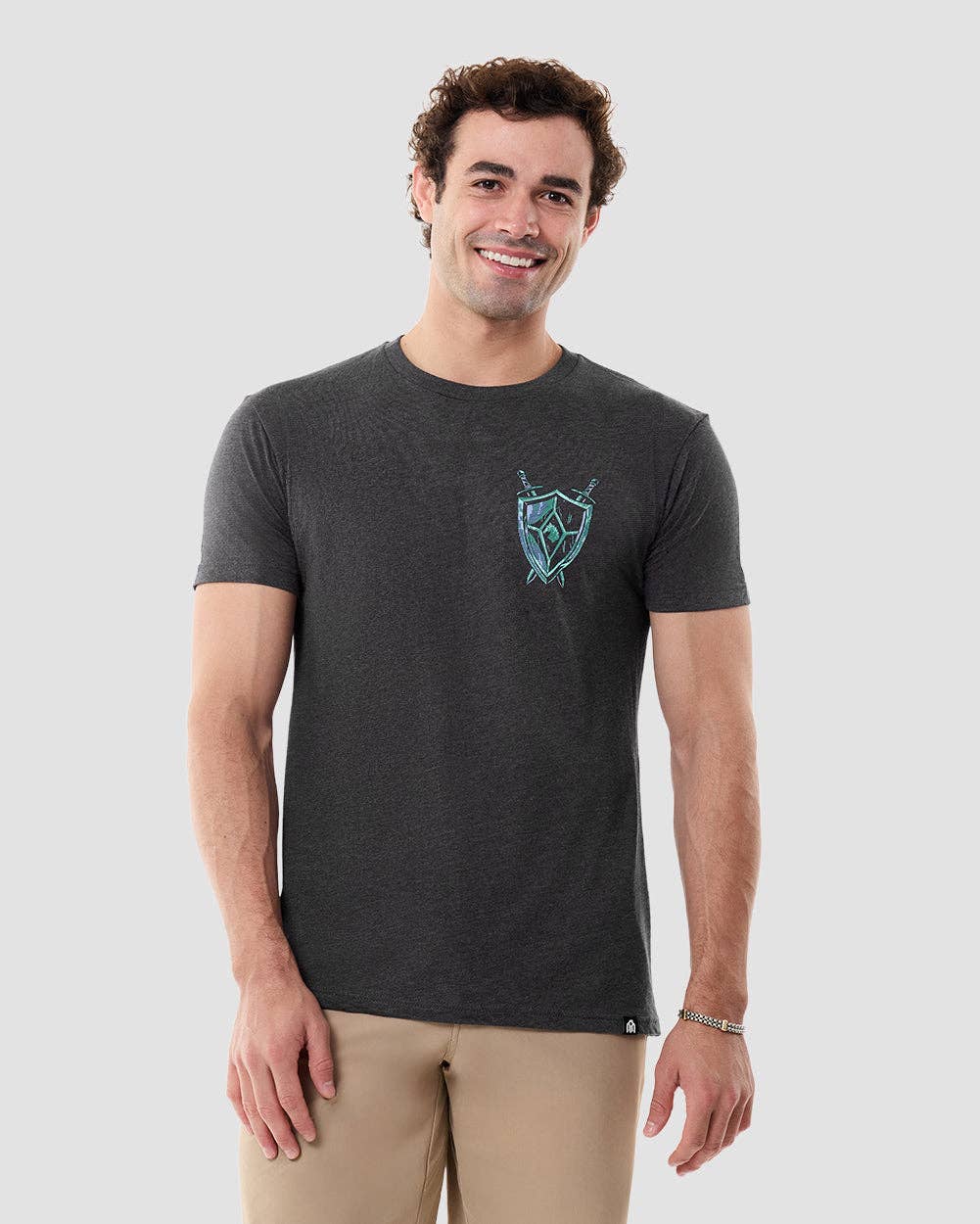 Men's Graphic Tee - Screenprinted T-Shirt (Inferno Blade)