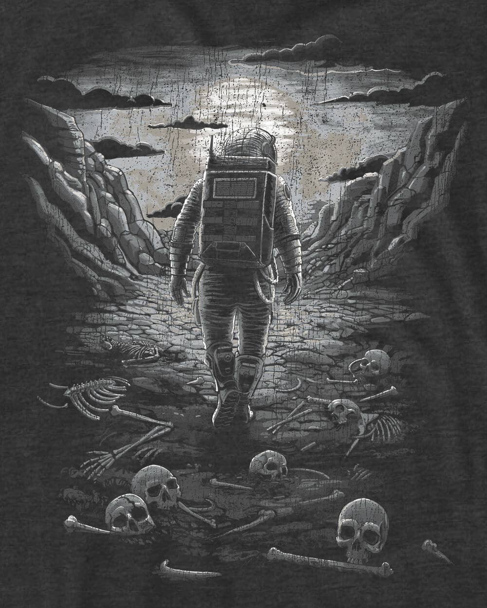 Men's Graphic Tee - Screenprinted T-Shirt (Lost Remains)