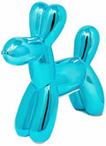 Blue Mini Ceramic Dog Piggy Bank - 7.5" Tall