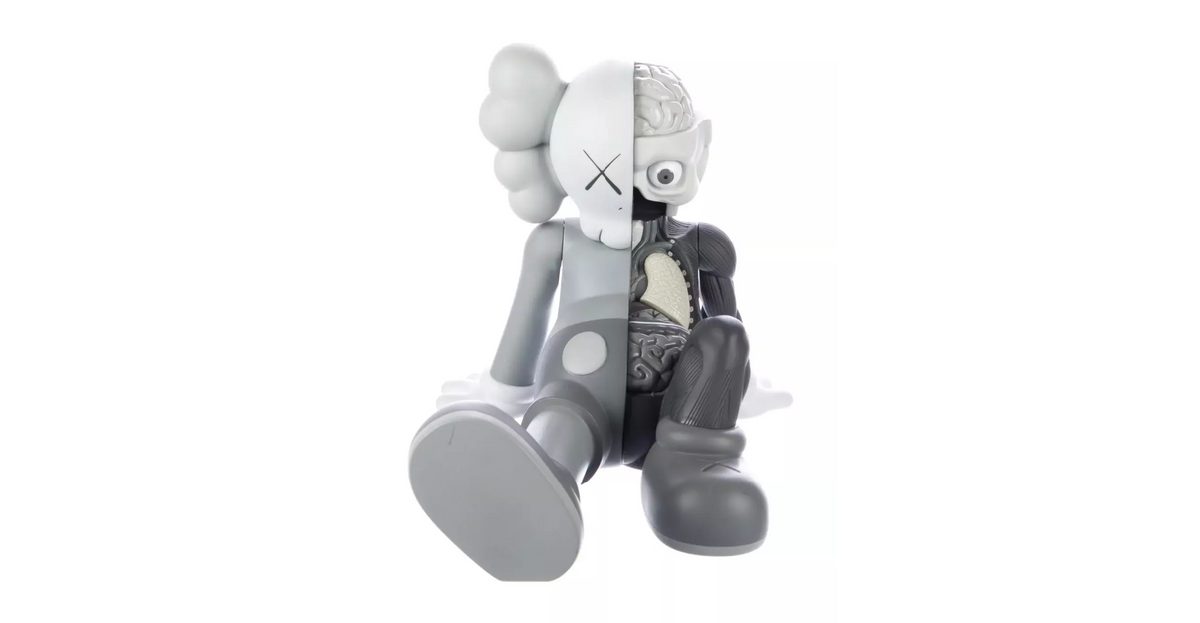 Kaws Resting Place (Black) 14.5 INCHES - 37 CM