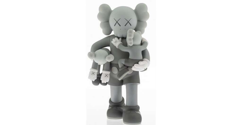 Kaws Clean Slate Grey 14 3/10 - 17.8 cm