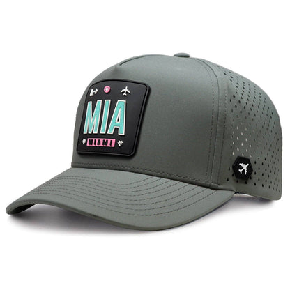 WRLD TAGS - MIA - Miami Hat - Black