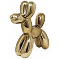 Dark Gold Ceramic Dog Piggy Bank - 12" Tall