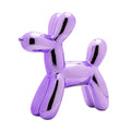Lavender Mini Ceramic Dog Piggy Bank - 7.5" Tall