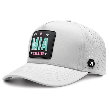 WRLD TAGS - MIA - Miami Hat - Black