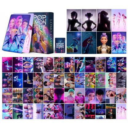 KPop Demon Hunters Lomo Card-55pcs
