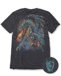 Men's Graphic Tee - Screenprinted T-Shirt (Inferno Blade)