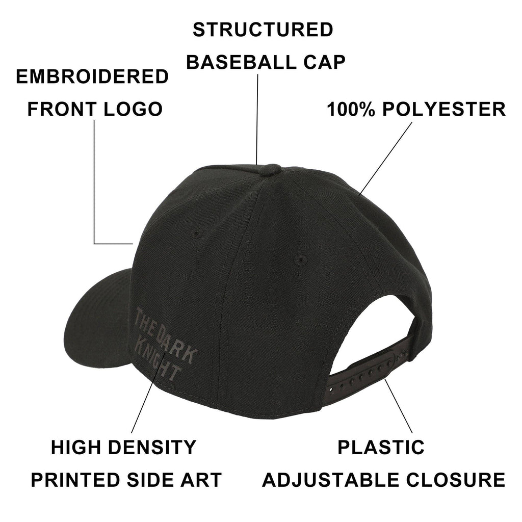 Batman Symbol Embroidery With Pu Inlay Poly Wool B104 A Frame Snapback
