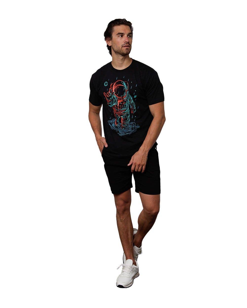 Men's Graphic Tee - Glow T-Shirt (Universal Love)