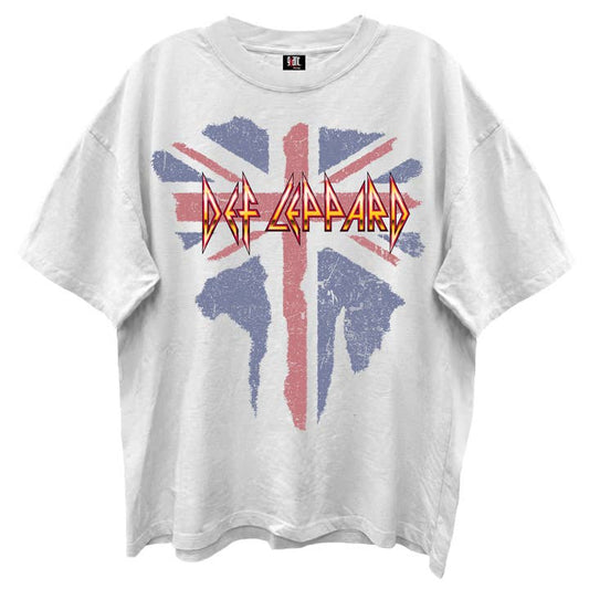 Def Leppard British Flag GIANT/GMERCH