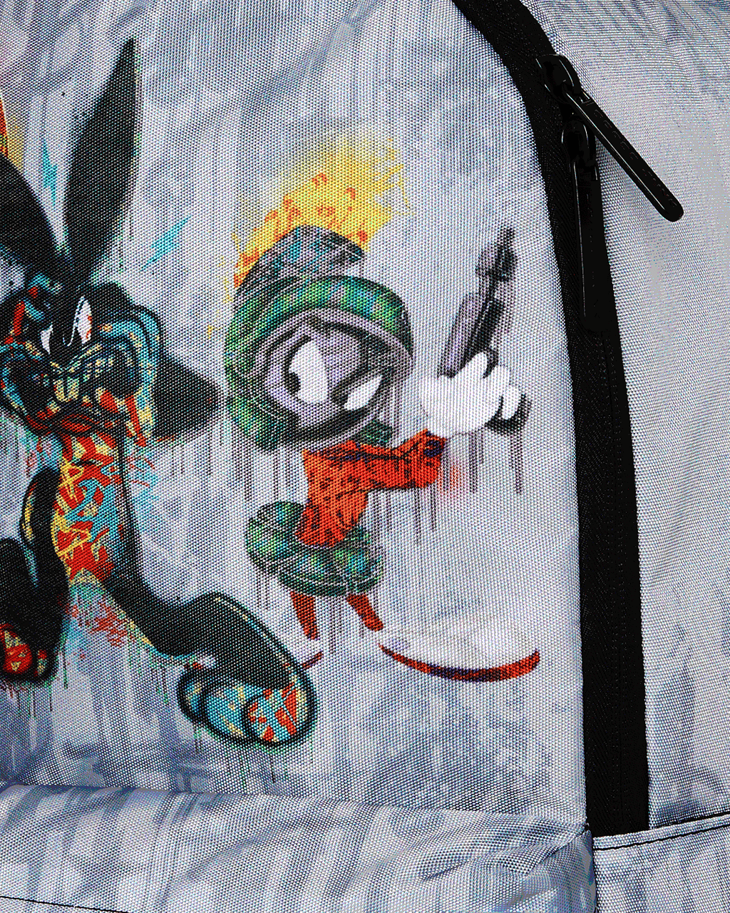 SPACE JUNK STREET ART TUNES BACKPACK