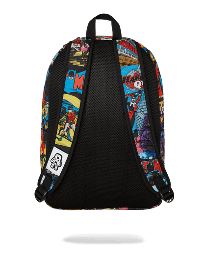 SPACE JUNK BATMAN COMIC BOOK COVERS BACKPACK
