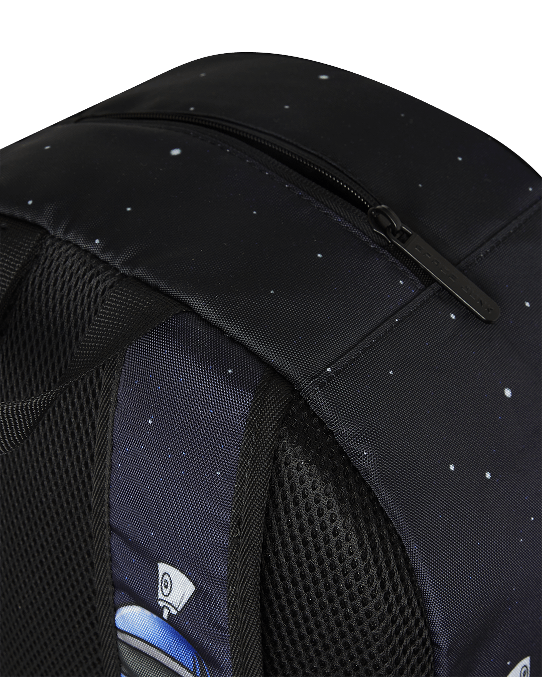 SPACE JUNK ASTRO ON WALL BACKPACK