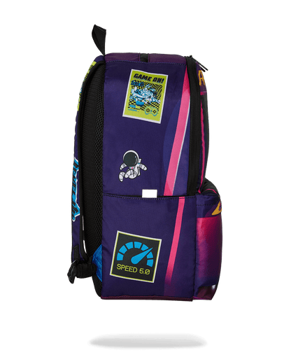 SPACE JUNK TAZ ARCADE GAME BACKPACK