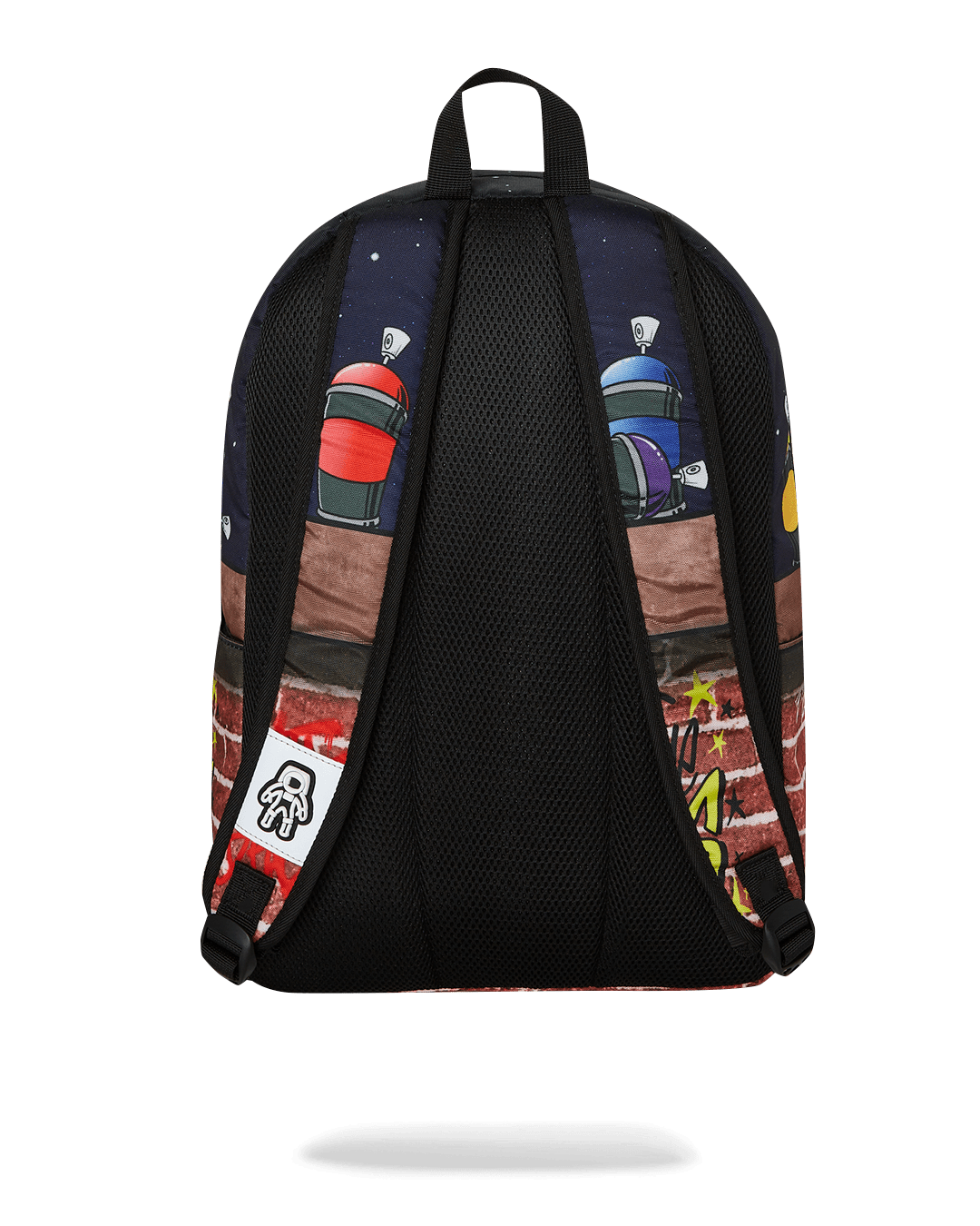 SPACE JUNK ASTRO ON WALL BACKPACK