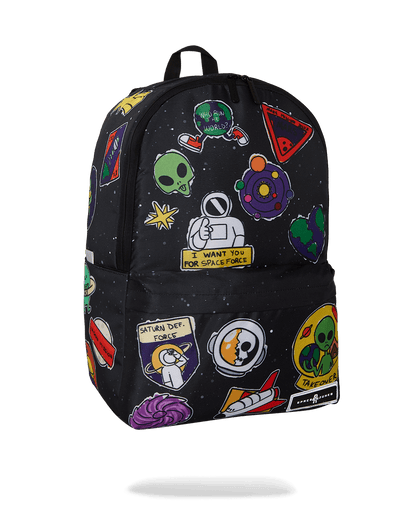 SPACE JUNK SPACE PATCHES BACKPACK