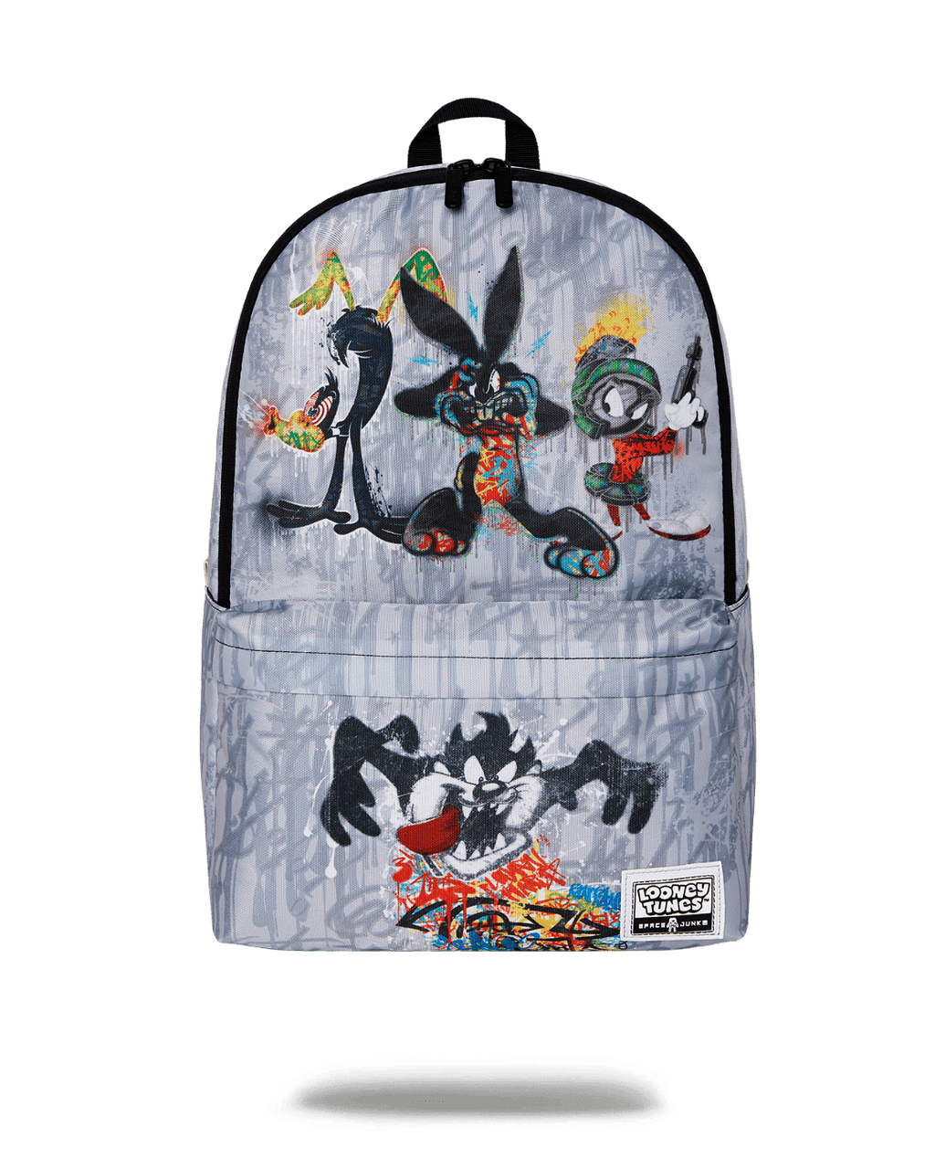 SPACE JUNK STREET ART TUNES BACKPACK