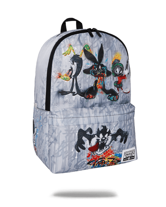 SPACE JUNK STREET ART TUNES BACKPACK