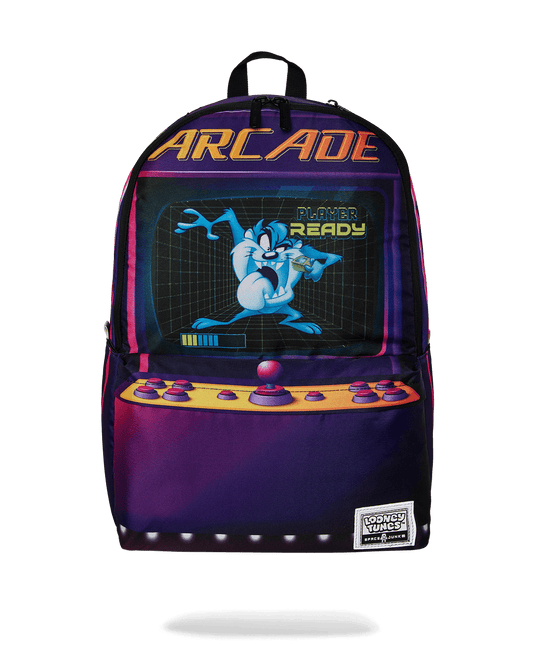 SPACE JUNK TAZ ARCADE GAME BACKPACK