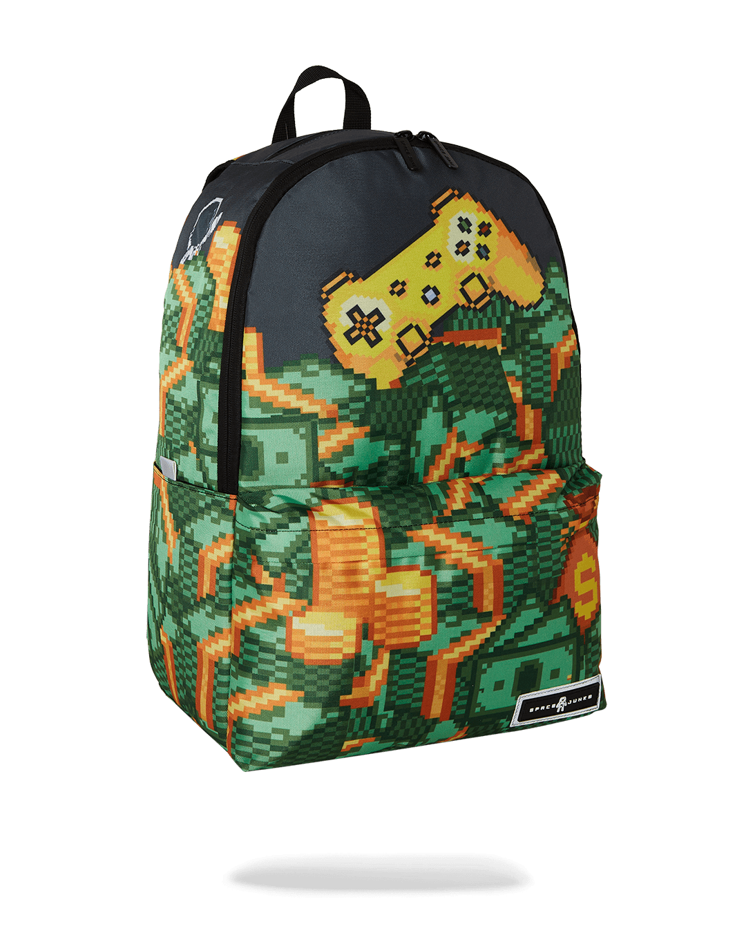 SPACE JUNK PIXEL MONEY BACKPACK